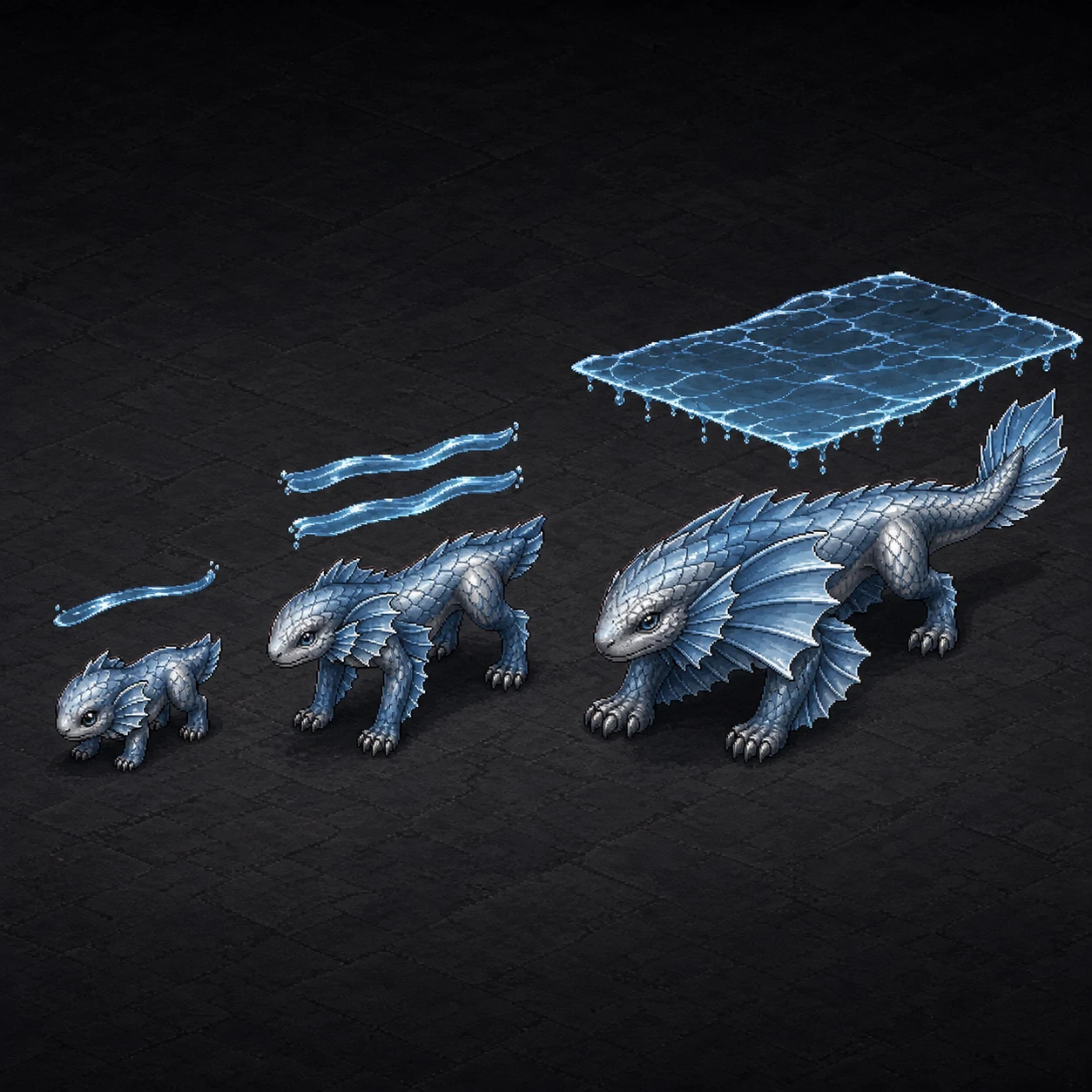 Oryn, Velune and Marevia concept art